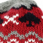 Rocke Fella Poker Beanie Red Acrylic Spade Detail