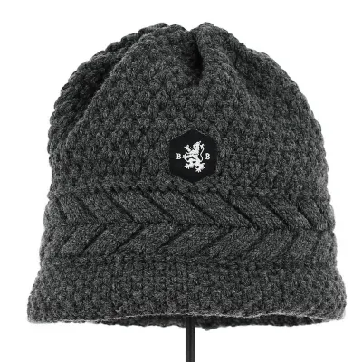 Bonnet Court gris Torsade Opera Acrylique - Traclet