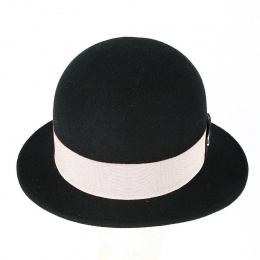Wool Felt Cloche Hat - Fléchet