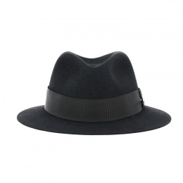 Chapeau Traveller Feutre Poil Noir - Fléchet