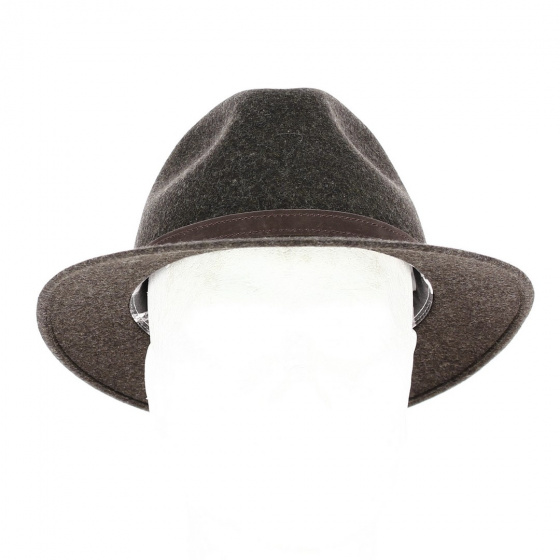 Chapeau traveller Chazelles-sur-Lyon marron - Flechet Chapeau traveller Chazelles-sur-Lyon marron - Flechet
