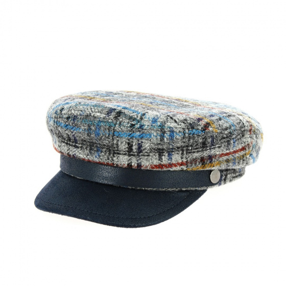 Caroline Wool & Cotton Sailor Cap - Traclet