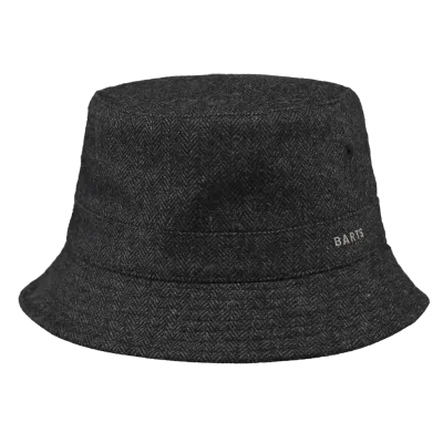 Nulato Wool Bucket Hat Anthracite - Barts ref 16777 - traclet hatters