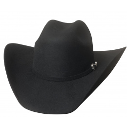 Western hat - Country Big Boss 8X Noir