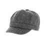 Cleves Herringbone Newsboy Cap - Traclet