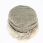 Akilina Toque Faux Fur & Beige Fleece Lining - Traclet