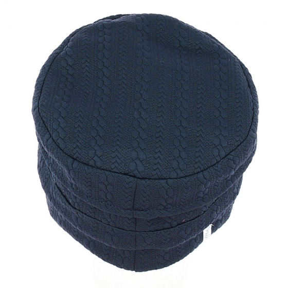 Women's Toque in Navy fabric - Mtm
