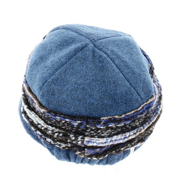 Casquette Gavroche Ebony Laine Bleu - MTM Casquette Gavroche Ebony Laine Bleu - MTM