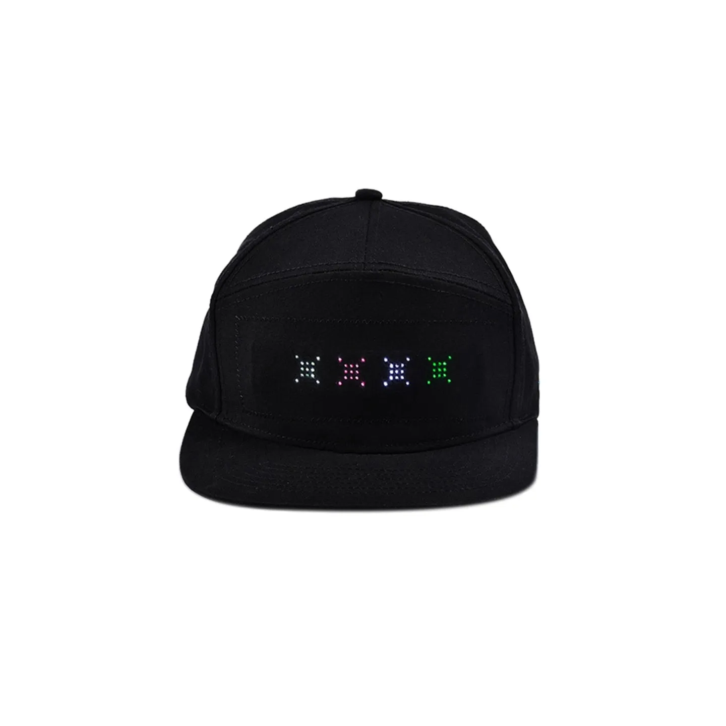 LED message display cap