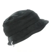 Bob Fleece Hat Elza black earmuffs - Traclet