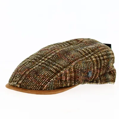 Brown Cotton Swing Cap - City Sport