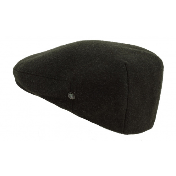 Brown wool loden flat cap - City Sport Brown wool loden flat cap - City Sport