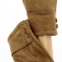 Fancy touch gloves with camel buttons - Traclet