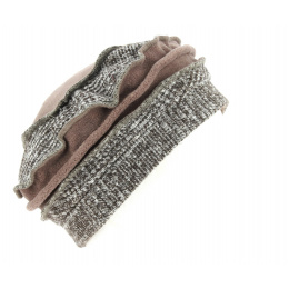 Colette Pine Green Polar Beanie - Traclet