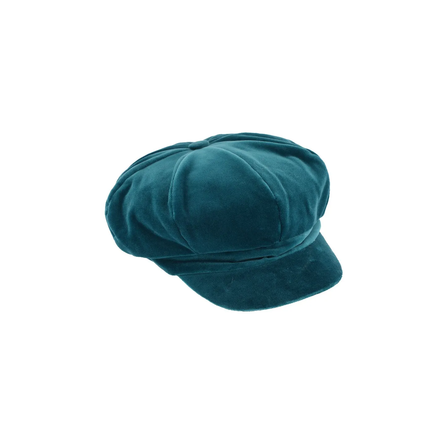 Cap Gavroche Anna Velvet Blue Oil - Traclet