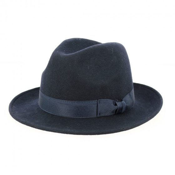 Chapeau feutre Laine Marron Godfather - Traclet