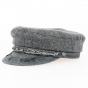 Camaret Sailor Cap Wool & Nylon Grey - Traclet