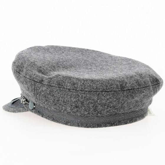 Camaret Sailor Cap Wool & Nylon Grey - Traclet