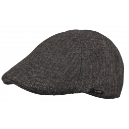 Mitchell Duckbill Cap Grey & Beige - Barts