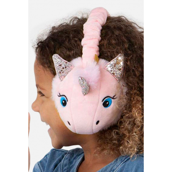 Pink Unicorn Earmuffs for Children - Barts