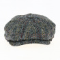 Eight Panel Houston Wool Cap Grey - Crambes