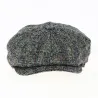 Eight Panel Houston Cap wool grey - Crambes / Reference: 16863