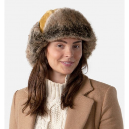 Mustard Yellow Rib Bomber Ushanka - Barts