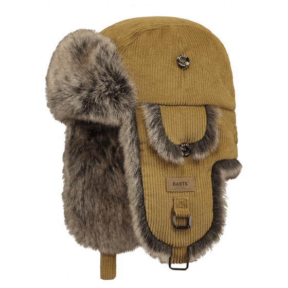 Chapka Rib Bomber Jaune Moutarde - Barts