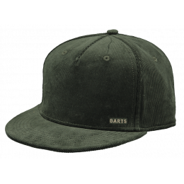 Tenkan Cotton Olive Strapback Cap - Barts