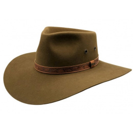 Felt hat Territory hair khaki - Akubra