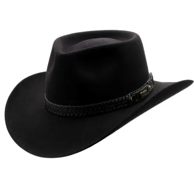 Felt hat Snow River Black - Akubra