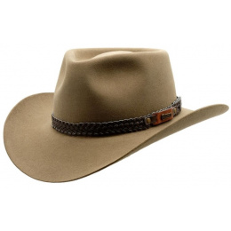 Snow River Felt Hat Sand hair - Akubra
