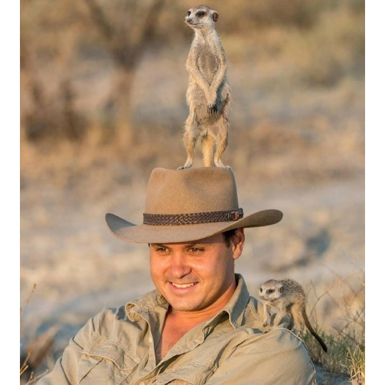 Chapeau Snow River Feutre Poil Sand - Akubra Chapeau Snow River Feutre Poil Sand - Akubra