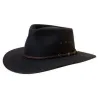 Chapeau Cattleman Feutre Poil Noir - Akubra a Reference : 16897| Chapellerie Traclet