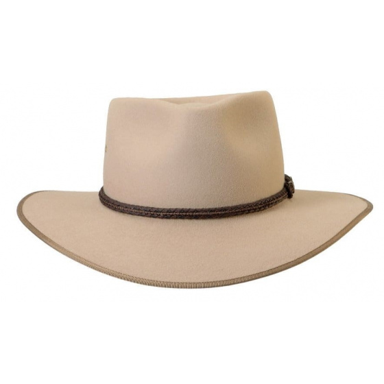 Chapeau Cattleman Feutre Poil Sand - Akubra