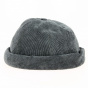Docker Cooper velvet effect beanie Grey - Mtm