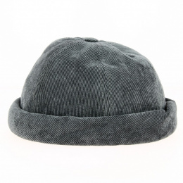 Docker Cooper velvet effect beanie Grey - Mtm