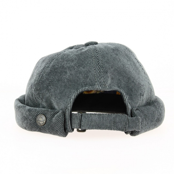 Docker Cooper velvet effect beanie Grey - Mtm