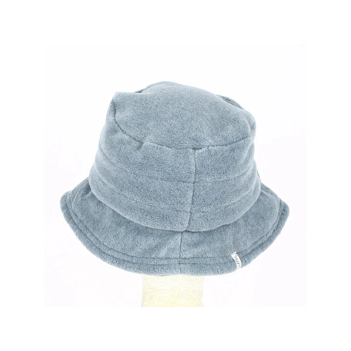 Elza Fleece Bob Hat Ice Blue Earmuffs - Traclet