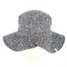Women's Missty Wide Brim Hat with black and red fleece lining - Traclet  Reference: 16905 | Traclet Hatmakers
