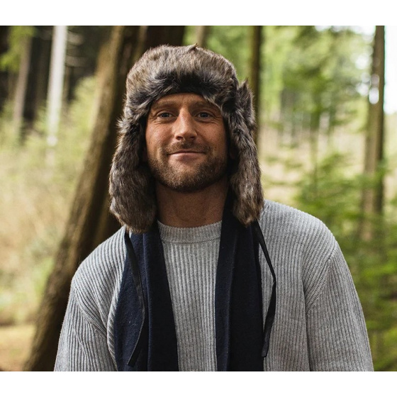 Black Trapper Ushanka - Traclet