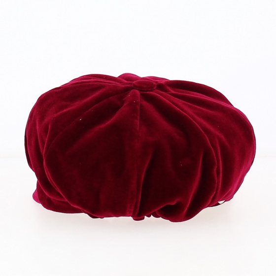 Velvet gavroche cap - Fléchet