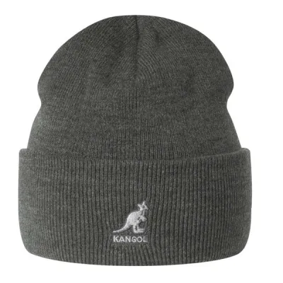 Kango Pull-On Grey Beanie