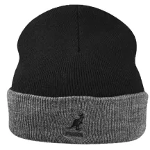 Bonnet Kango Pull-On Noir & Gris