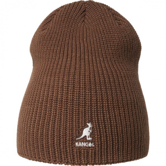 Cardinal 2-way Brown Beanie - Kangol