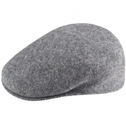 casquette plate 504 Hiver Gris Chiné