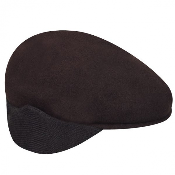 Casquette Cache-Oreilles Marron - Kangol