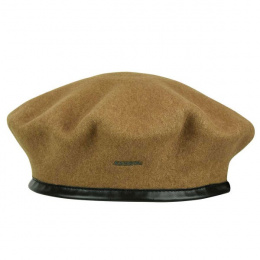 Wool Monty Camel beret - Kangol