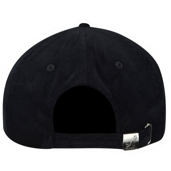 Casquette Strapback Cord Coton Noir - Kangol