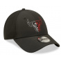 9FORTY Chicago Bulls Strapback Cap Black - New Era